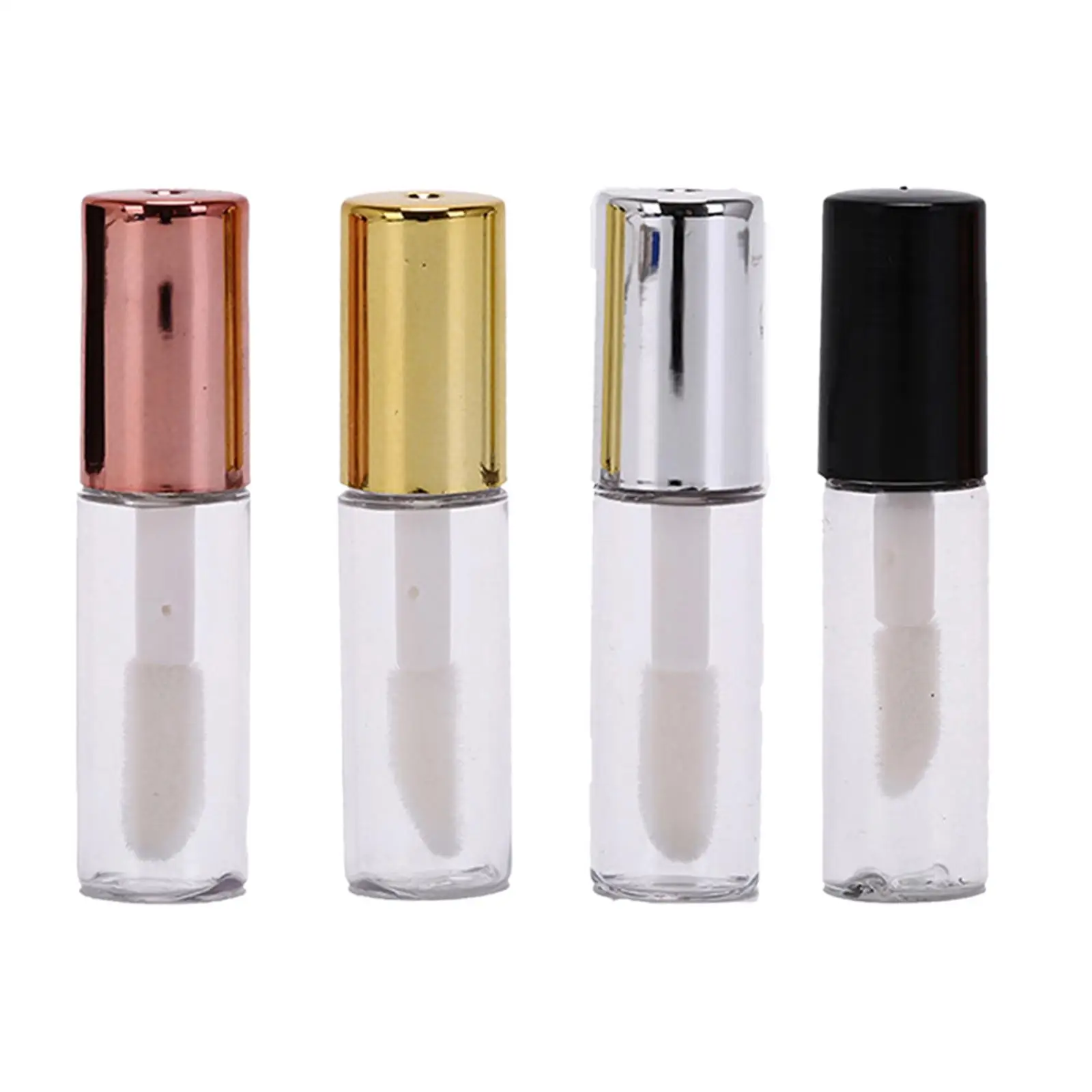 10 Stuks Lipgloss Flessen Met Pet En Borstel Lippenbalsem Tubes Voor Vrouwen Meisjes