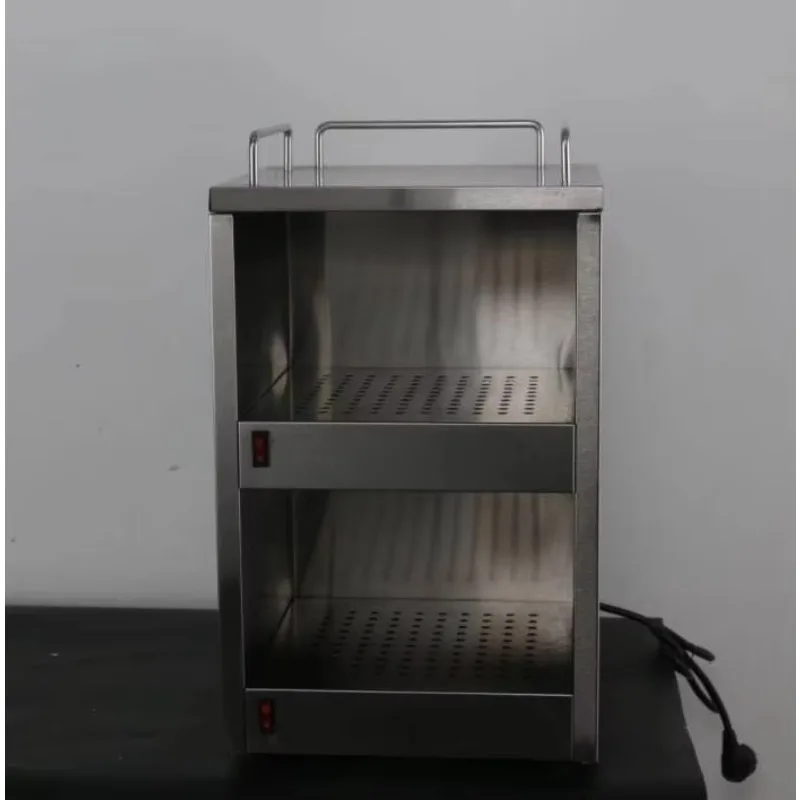 2 Layers Hot Cup Machine/glasses Heating Cabinet/coffee Cup Warmer