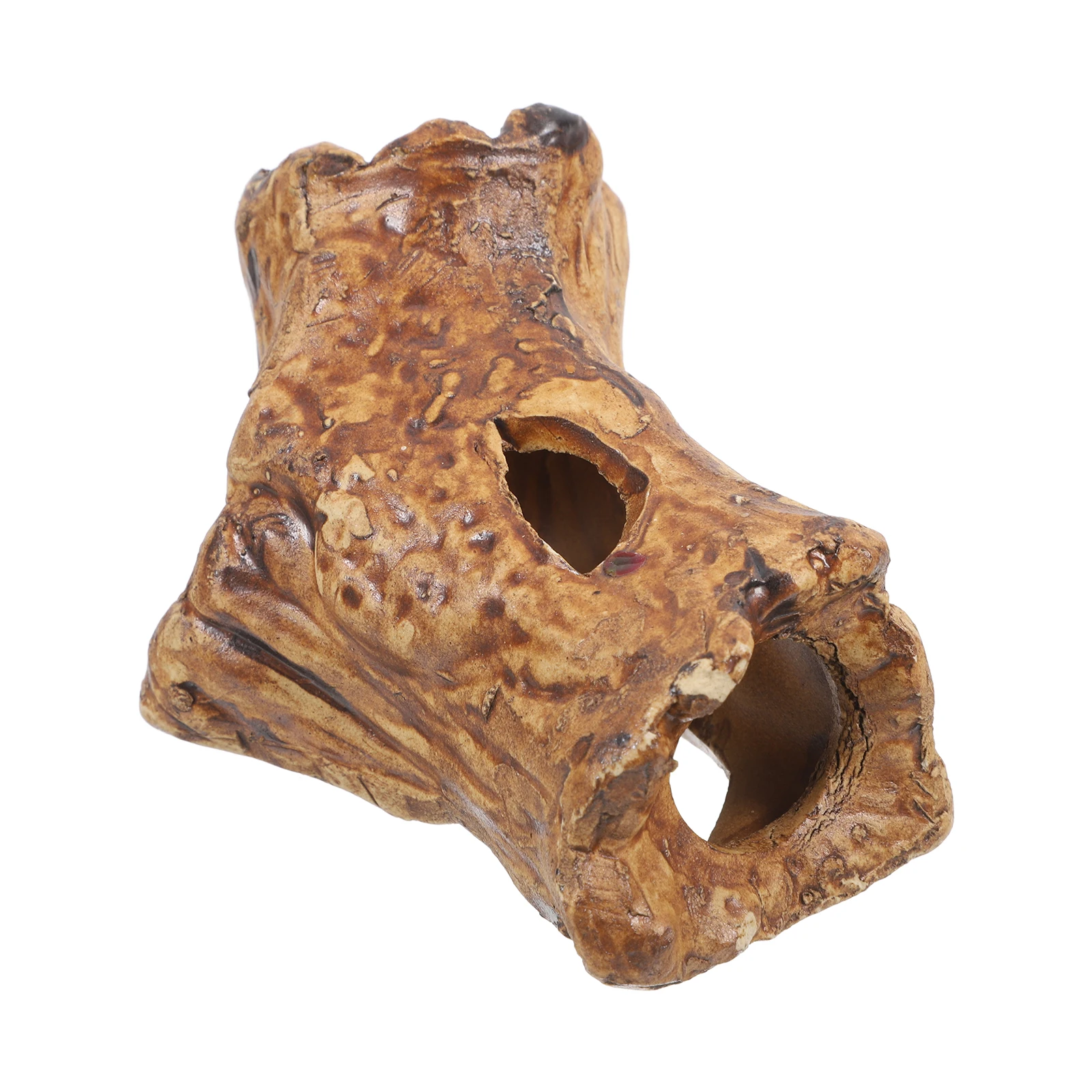 

Ceramic Fish Shelter Betta Hideout Shrimp Breeding Cave Aquarium Decorations Tank Logs Reptile Hides Safe Durable