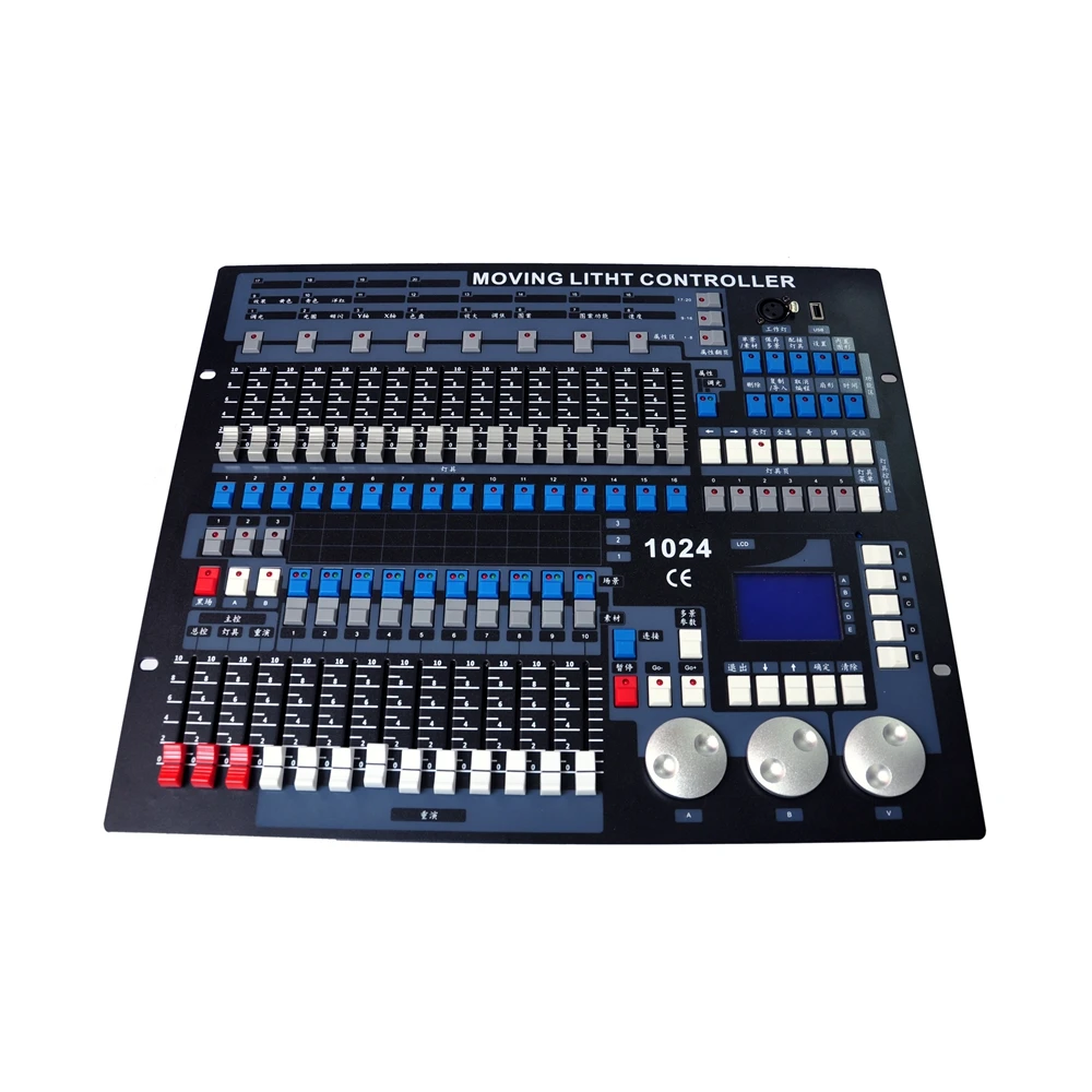 Kingkong 1024 DMX Stage Lighting Controller Optoelectronic Isolation Signal Output Moving Head Par Light Effect Mac