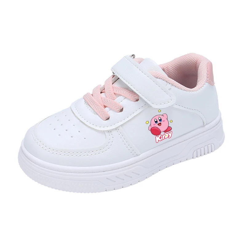 Gwiazdy Kirbys Trampki Chłopiec Dziewczyna Kreskówka Anime Wzór Sportowe Buty do Koszykówki Modne Codzienne Buty do Biegania Małe Białe Buty Nowe
