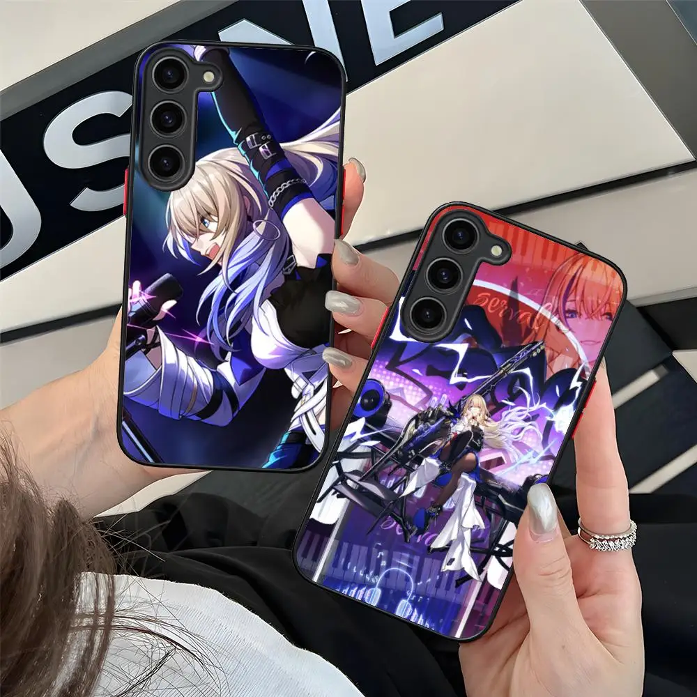 HSR Serval Phone Case for Samsung Galaxy S26 S25 S24 S23 S22 S21 Plus FE Ultra Skin Feel Shockproof Cover