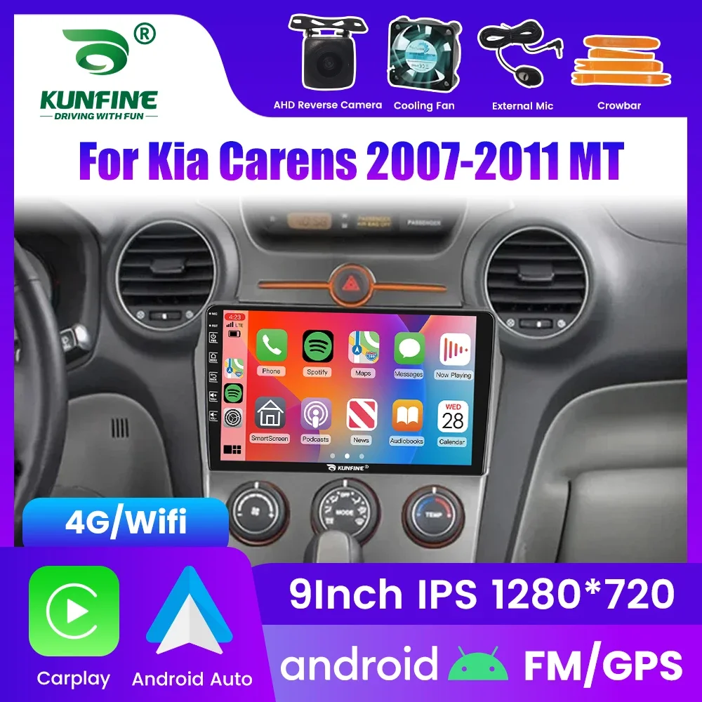 

2Din Android Car Radio For Kia Carens 2007-2011 Multimedia Video Player GPS Navigation Stereo Audio Head Unit Carplay 4G