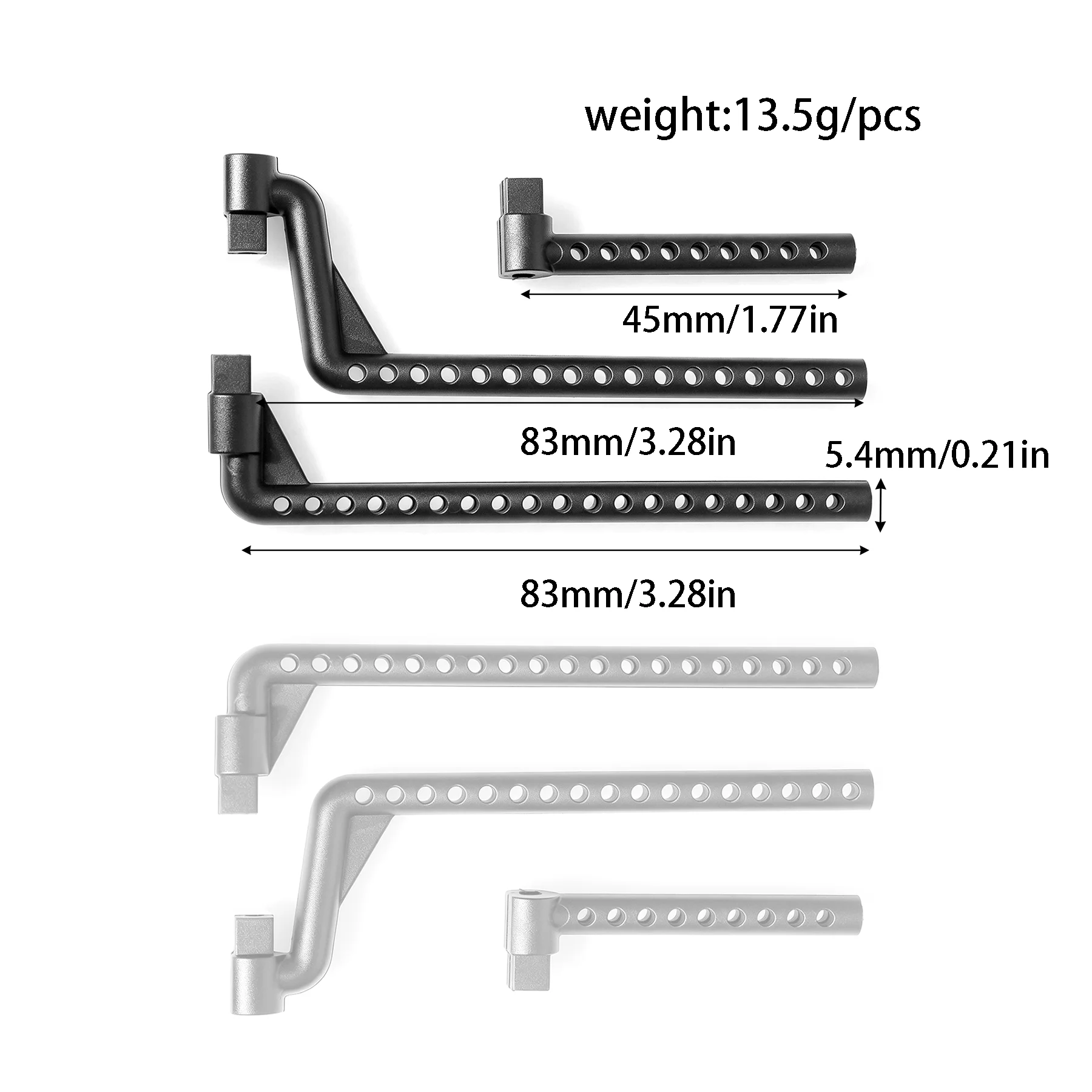 RED SPIDER 1set RC Car Body Posts Shell Mount For Tamiya TT01 TT01E 1/10 RC Touring Car Replacement Parts