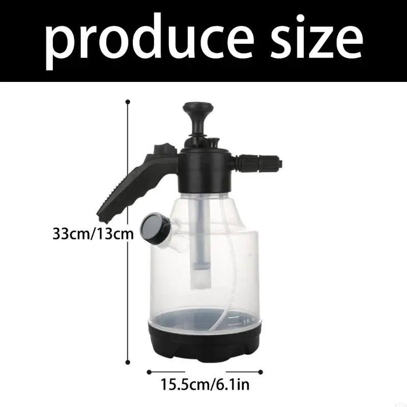 Large 3L Garden Sprays Bottle For Cleaning Solution And Car Maintenance Plastic Leak Resistant Foam Sprayer D7YA