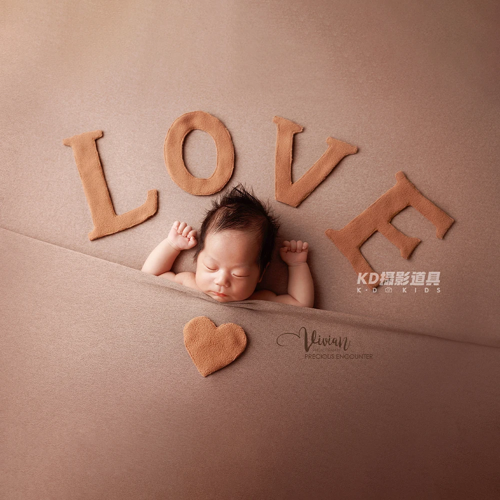 براون لهجة الوليد التصوير الدعائم عدة رائعتين محبوك قبعة الدب النسيج رسائل لطيف دمية استوديو 0-1 شهر الطفل جلسات الصور #4