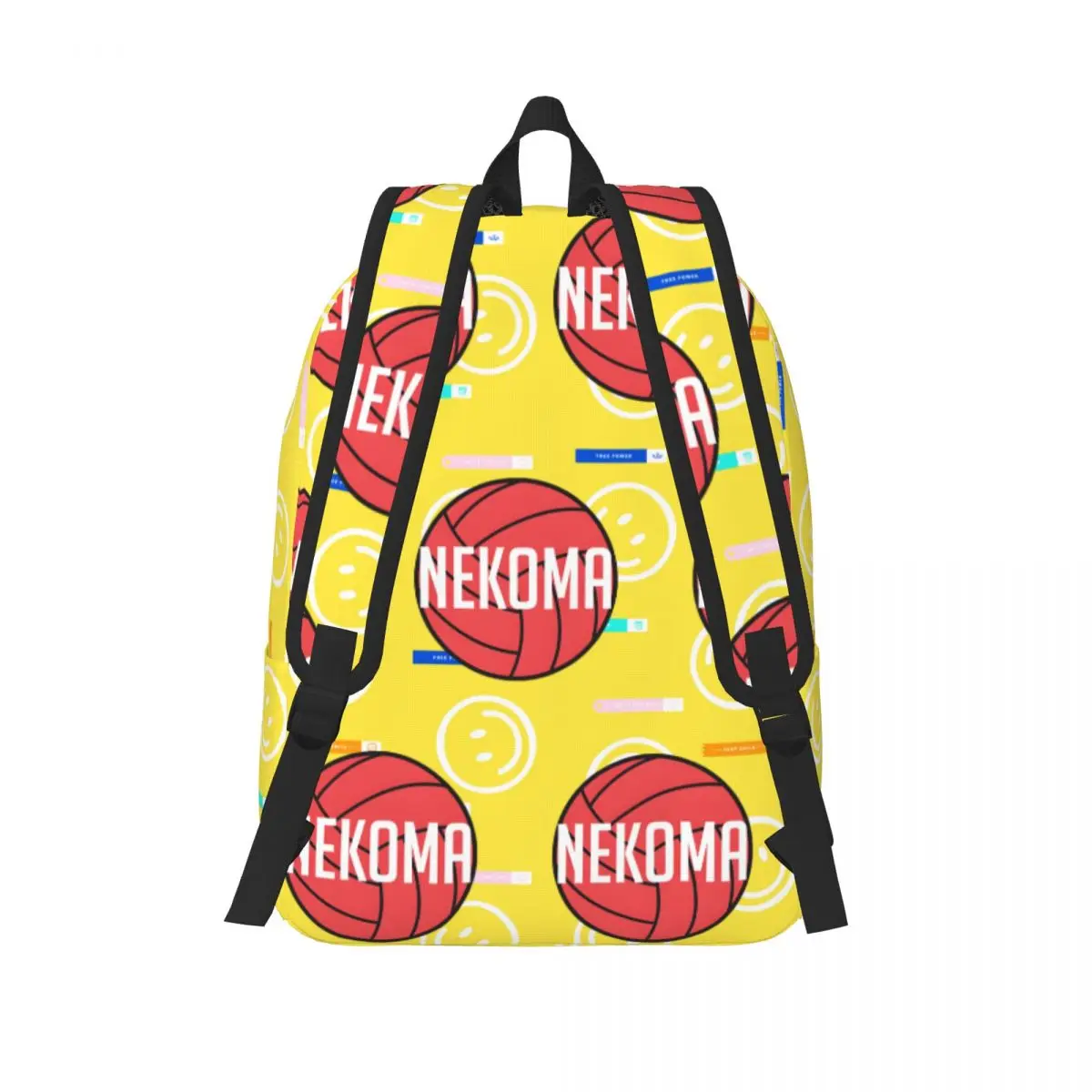 Travel Nekoma High Zipper Closure Wszechstronna torba do przechowywania Haikyuu dla kobiet Bookbag Powrót do szkoły Prezent