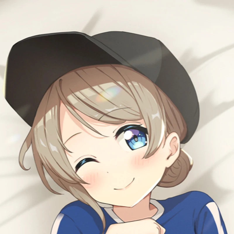 

Dakimakura Anime Pillow Case Watanabe You Double-sided Print Of Life-size Body Pillowcase Gifts