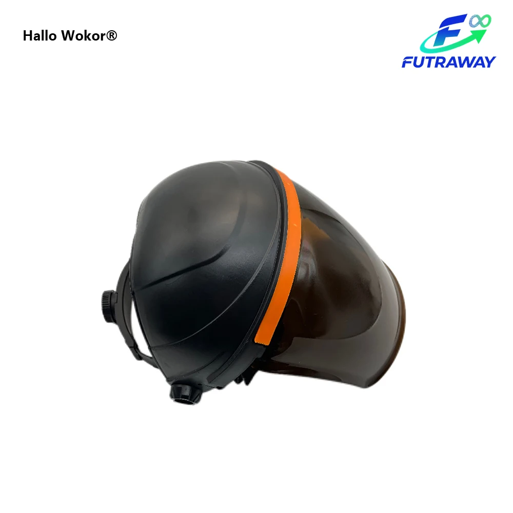 HALLO WOKOR OD5+ OD8+ Laserlassen Beschermend Veiligheid Gezichtsschild Helmmasker voor YAG Fiber Laser Lassen Reiniging Snijmachine