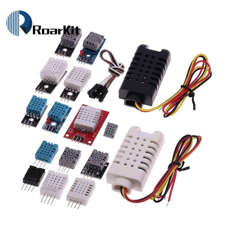 Cyfrowy czujnik temperatury i wilgotności względnej DHT11 DHT22 AM2302B AM2301 AM2320 moduł czujnika wilgotności dla Arduino AM2302