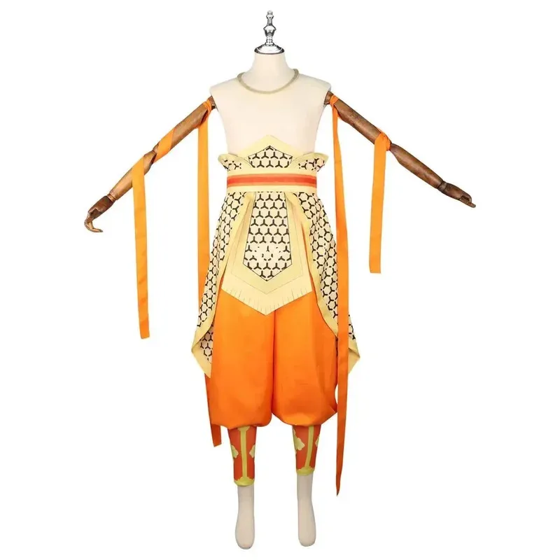 Kostum Anime Karakter Animasi Game Cosplay Black Myth Wukong Cos Nezha 2025 jd;2