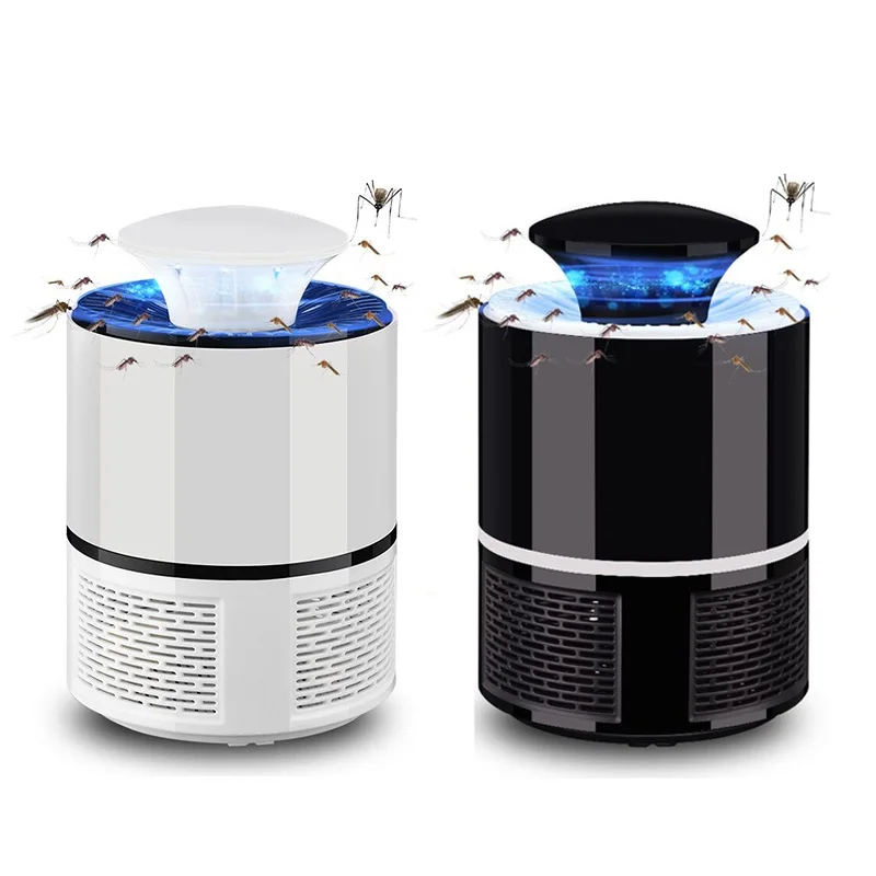 Mosquito Killer Lamp USB LED Anti Mosquito Electric Bug Zapper Silent Mosquito Trap Insect Killer For Outdoor Bedroom