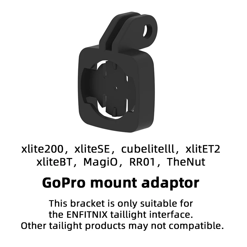 �y�Z�[�����zEnfitnix Xlite200/XliteSE/Cubelite III/XlitET2/XliteBT/���]�ԃe�[�����C�g��p GoPro �u���P�b�g�܂��̓e�[���o�b�O���t���A�_�v�^�[