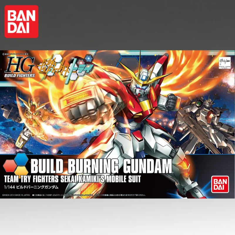 

В наличии: Оригинальная фигурка Bandai HGBF 1/144 Gundam Try Burning Gundam, новая, в коробке, аниме-персонажи, игрушки.