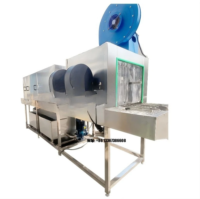 معدات غسيل الصندوق الصناعية متعددة المراحل لإزالة الشحوم وغسل الرفوف #1