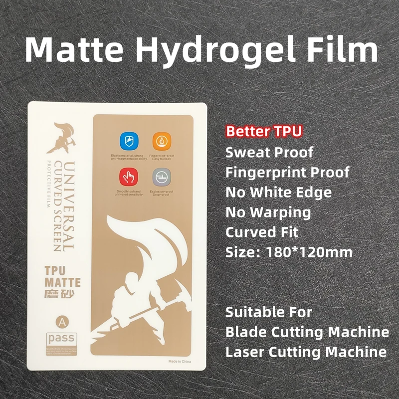 Imagem -03 - Protetor Matte da Tela do Lcd do Filme do Hidrogel de 50 Peças para Todo o Protetor Geado do Filme Tpu do Filme de Hydrogel de hd da Lâmina do Telefone Móvel