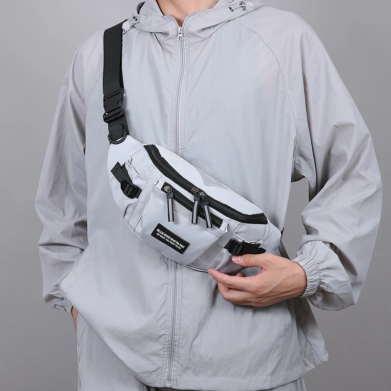 

Спортивная нагрудная сумка для спортзала, мотоцикла, пешего туризма, кемпинга, скалолазания, поездок на работу, поясная сумка, портативная мужская сумка для фитнеса, путешествий на открытом воздухе, сумки на плечо