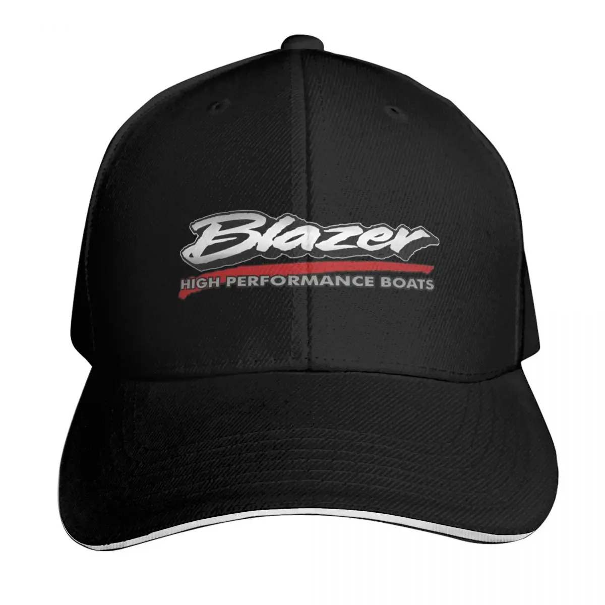 Blazer High Performance Boats Classic Red Silver Black Baseball Cap Men Women Casual Summer Sport Sun Cap
