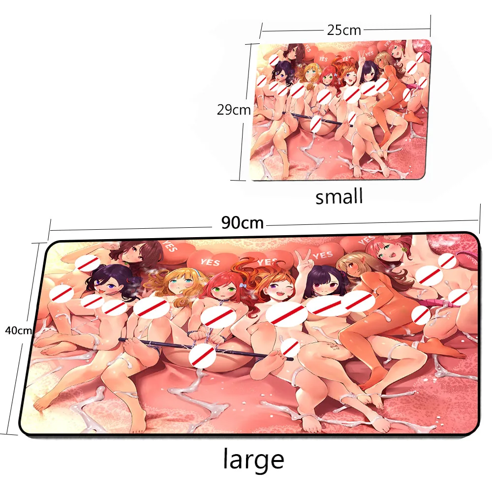 Sexy Girl Gaming Mouse Pad Xxl Gaming Accessories Laptop Carpet Gamer Keyboard Rug Decoration Desktop Mouse Pad Anime Desk Mats