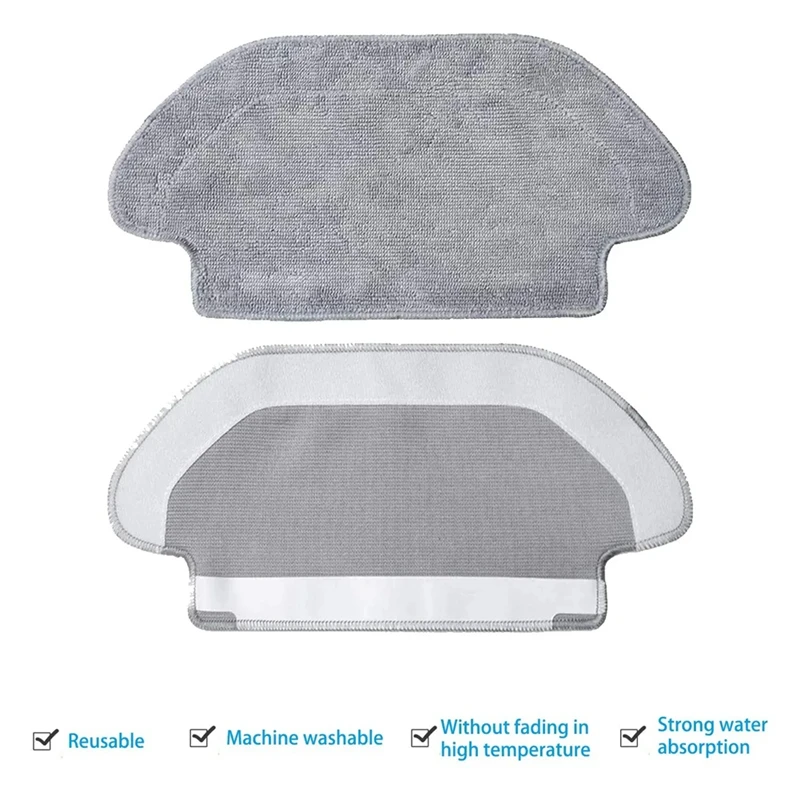 Pièces de rechange pour aspirateur robot Xiaomi, brosse latérale à rouleau, filtre de vadrouille, 255,B106CN, Conga 3290, 3490, 3690