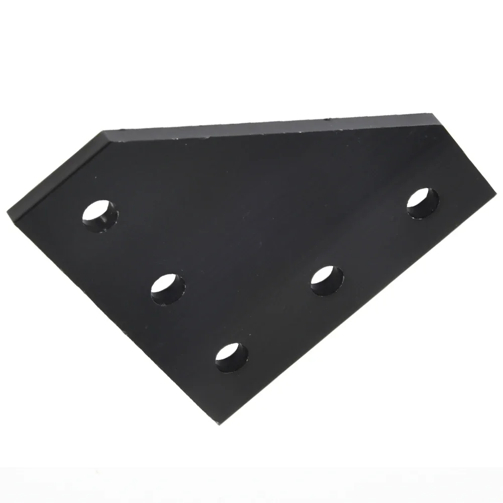 Joining Plate Angle Bracket 2020 Series Silver Without Screws 1pc 90 Degree Black Plate Corner Home Improvement