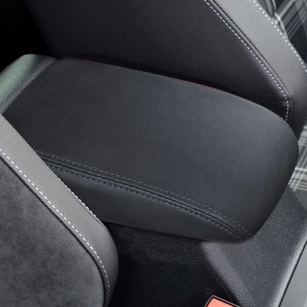 Car Armrest Box Center Console Lid Armrest Cover Interior Microfiber Leather Cover For VW Volkswagen Golf 7 MK7 2012 -2019