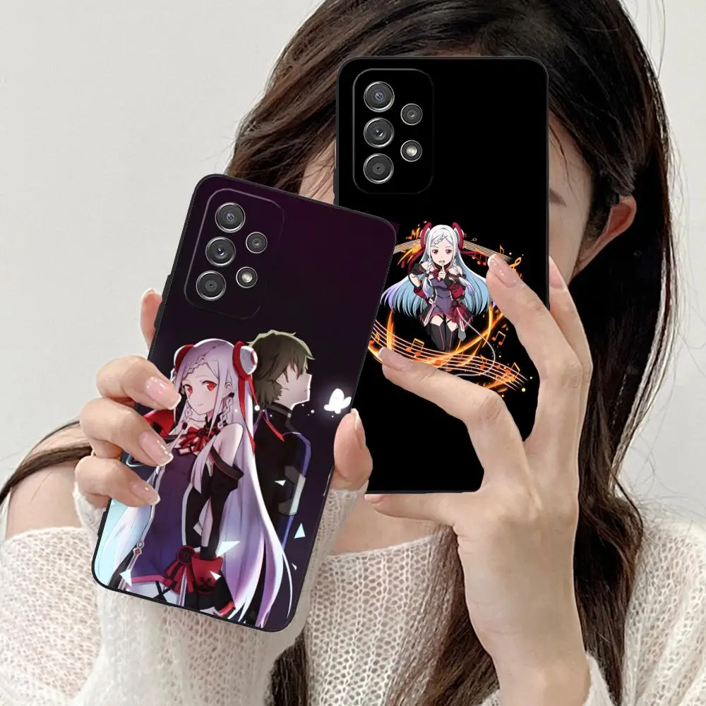 

Чехол для телефона Sword Art Online Yuna для Samsung Galaxy A73 72 71 70 56 55 54 53 52 36 35 34 23 16 15 5G с цветной печатью Pretty