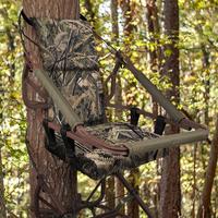 Tree Stand Seat Waterproof Ladder Stand Seat Comfortable Hunting Tree Seat Outdoor Camouflage Sitting Pad For Climbing Camping