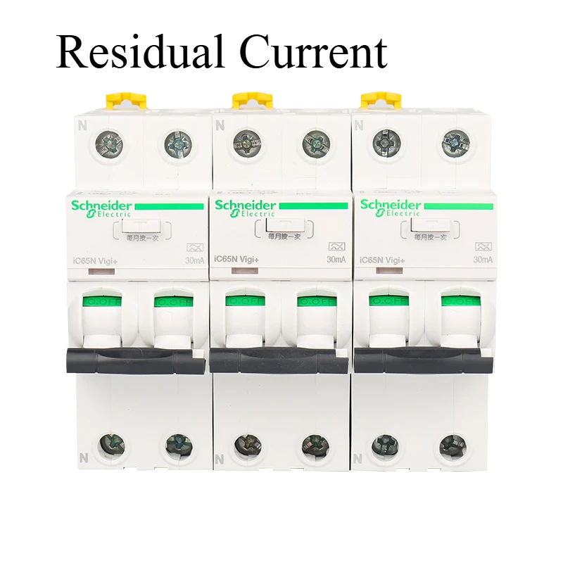 

Schneider 30mA 2P Integrated Residual Current Circuit Breaker A9D65216 A9D65220 A9D65225 A9D65232 A9D65240 A9D65250 A9D65263