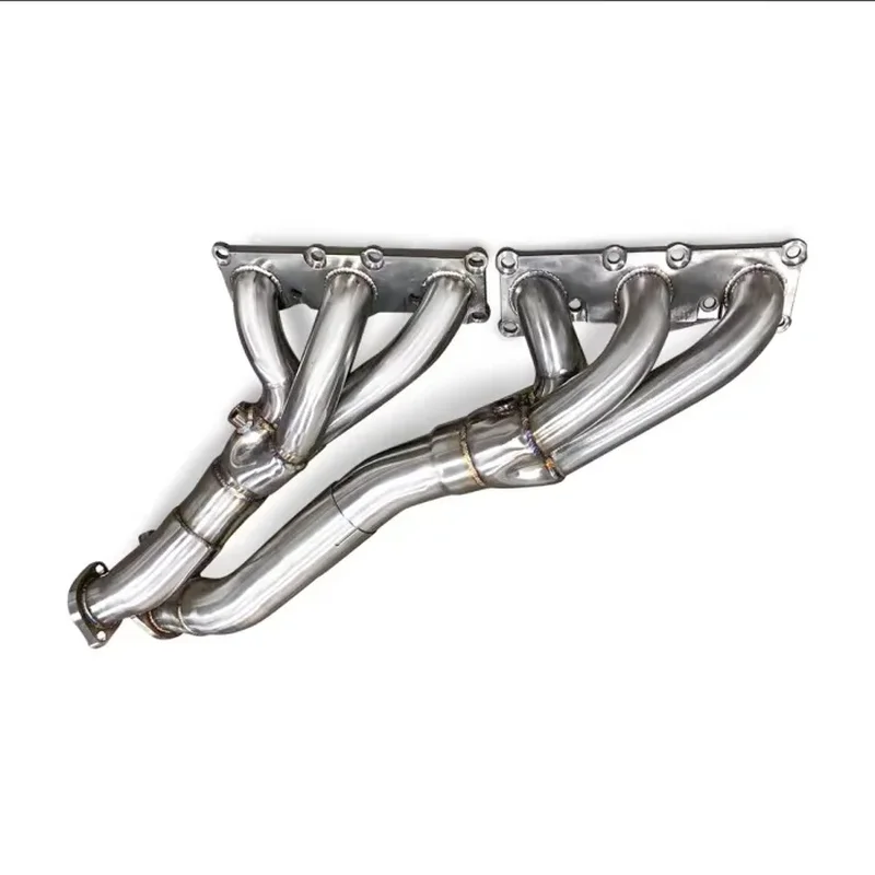 Cuski Stainless Steel Exhaust Manifold Header for Z4 N52 2.5/3.0 (2009-2016)-1.5mm Thick Smooth Finish