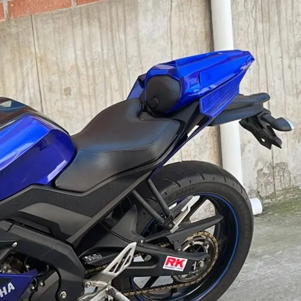Motorcycle For Yamaha YZF R15 V3 YZFR15 2017-2021 Rear Passenger Cowl Seat Back Cover Fairing Part ABS Plastic view 2