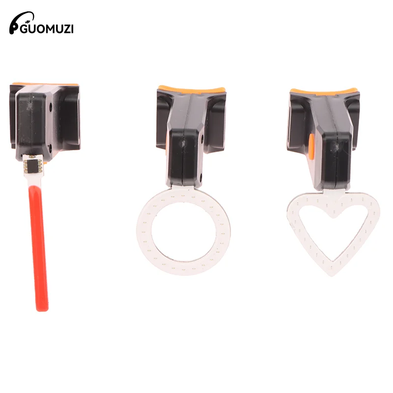 

Bicycle Tail Light Cycling Lamp Heart Round Flowing Water-shaped USB Rechargeable Bike Rear Lamp Led Flash Tail Rear Lights