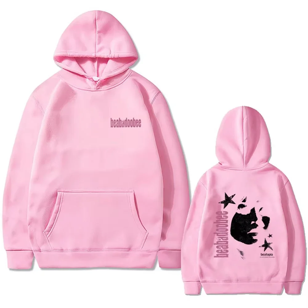 2026 Men's facial graphic hoodie pop music 2D hoodie Vintage Unisex casual Sweatshirt Walking and dressing for free