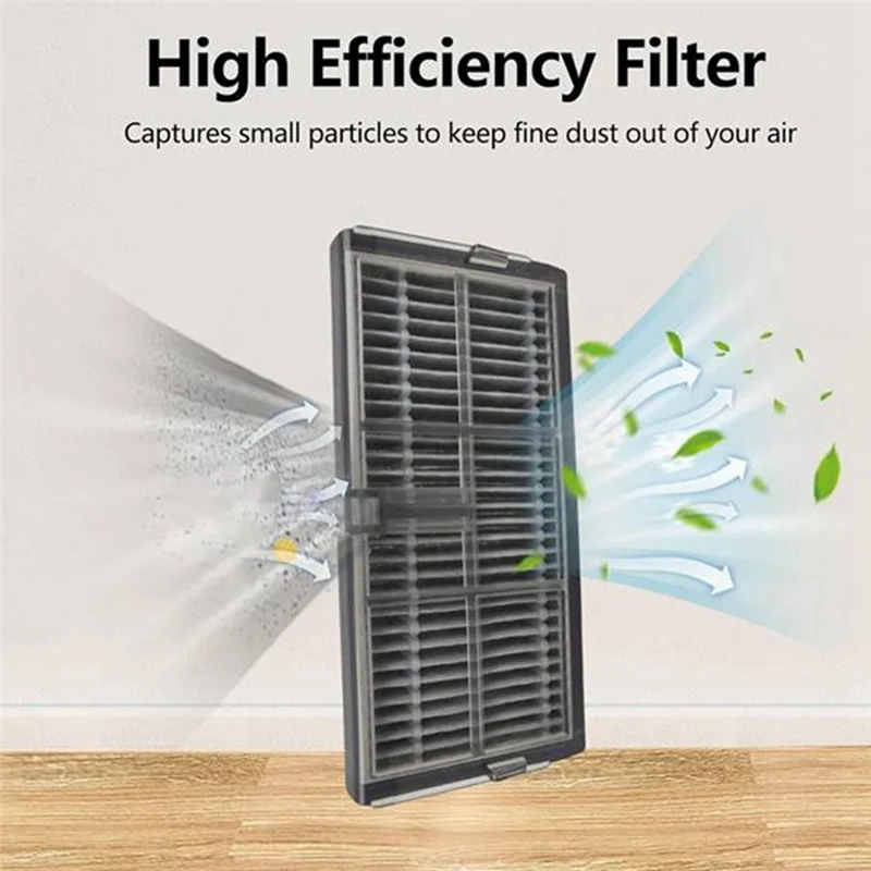 BBNV-50PCS Fordreame Mova E30 Ultra/Trouver E30 Ultra Вакуумные запасные части Основная боковая щетка Фильтр Швабра Тканевый мешок для пыли