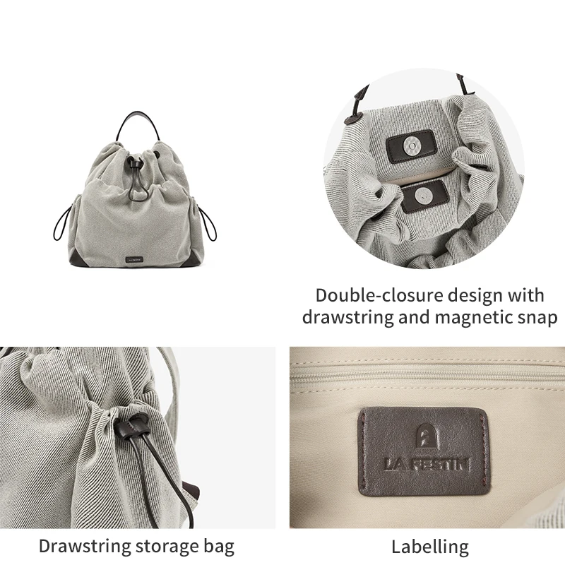 Women's Large-Capacity Travel Backpack Tote Bag for School and Work