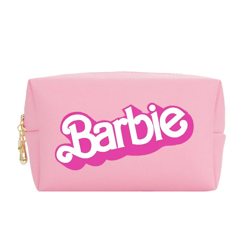 Kawaii Barbie borsa per il trucco delle donne borsa per cosmetici portatile borsa per la conservazione Mini borsa per rossetto borsa piccola borsa