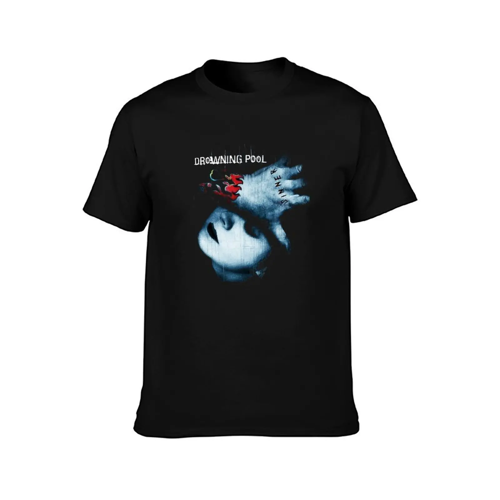 Drowning Pool the favorite band rock american T-Shirt man t shirts for men T-Shirt
