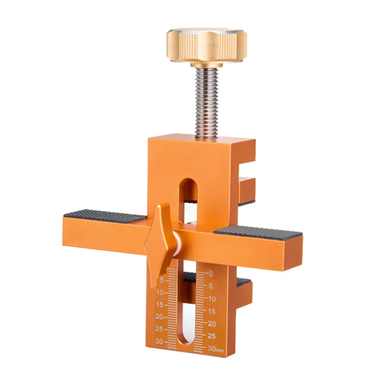 Cabinet Door Mounting Jig Widened Thickened Aluminum Alloy Cabinet Door Installation Positioner for 7-40mm Wood Board