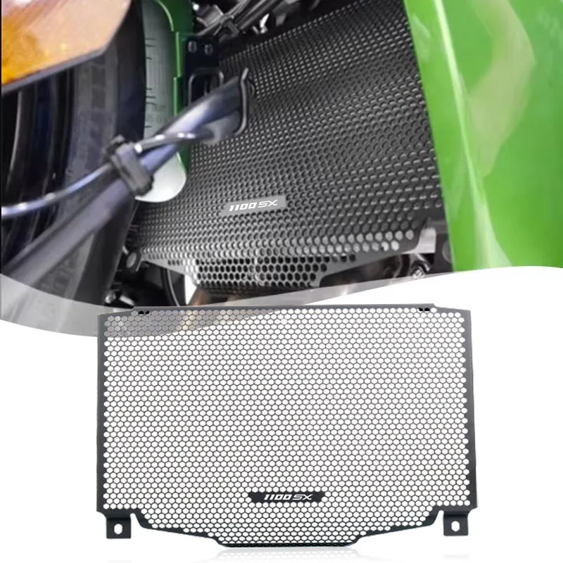 

Motorcycle Accessories Radiator Guard Grille Cover Protector Fit For NINJA1100SX NINJA 1100SX 2025