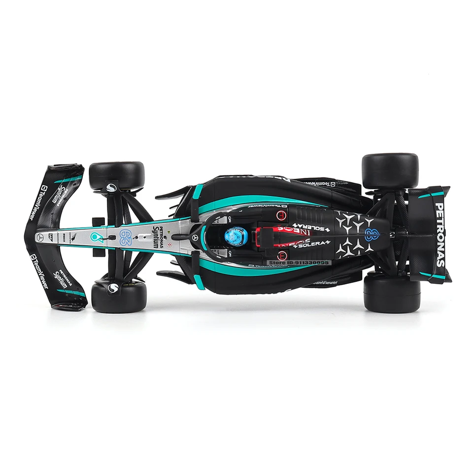 Bburago 1:24 2022~2025 Mercedes W15 44# Hamilton 63# Russell F1
