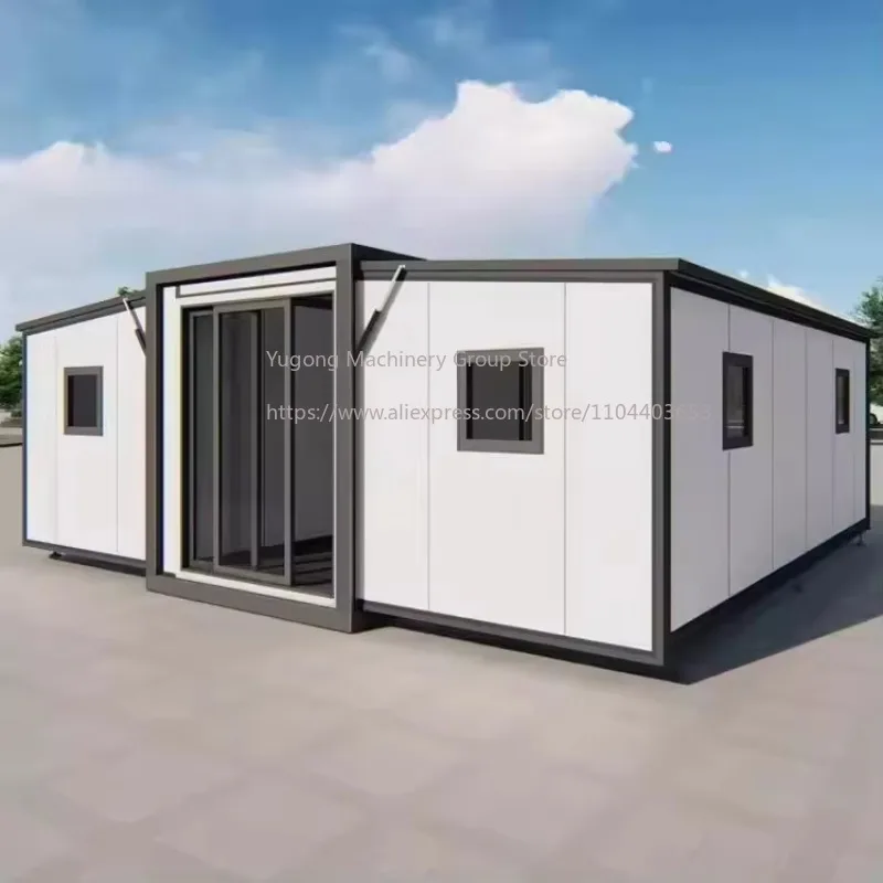 Luxury Villas Detachable Prefabricated 20Ft 40Ft Expandable Container House for Sale Shipping Prefab Tiny Home 3 4 5 Bedroom