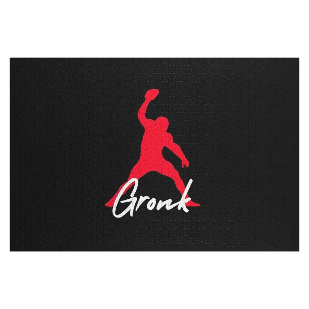 

Gronk spike for ever Jigsaw Puzzle Custom Wooden Name Jigsaw For Kids Personalized Photo Gift Customizable Gift Puzzle