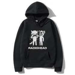 Radiohead Hoodies Punk Indie Rock Band Print Men Woman Streetwear Hoodie Sweatshirts Harajuku Pullover Unisex Tracksuit Clothing