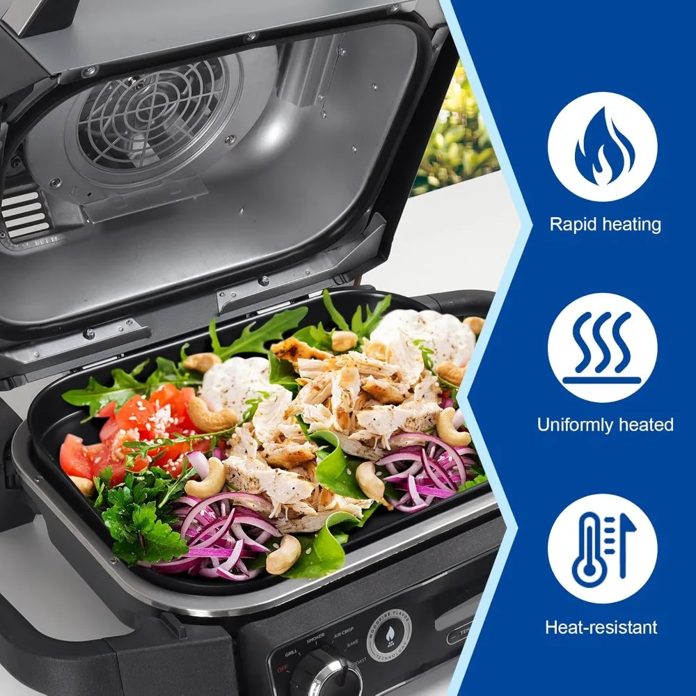 

Flat Top Griddle Plate Non-Stick Griddle Pan for Woodfire Pro Connect XL Grill OG951 OG850 OG952 Accessories