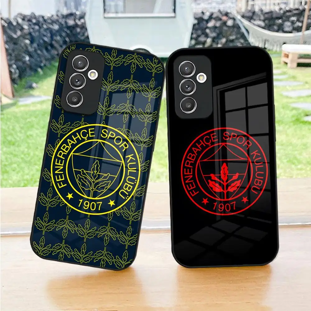 Fenerbahce Phone Case For S24 Ultra Samsung S23 Fe S22 S20 S21 Plus Galaxy A54 A34 A24 A53 Note 20 Glass Cover