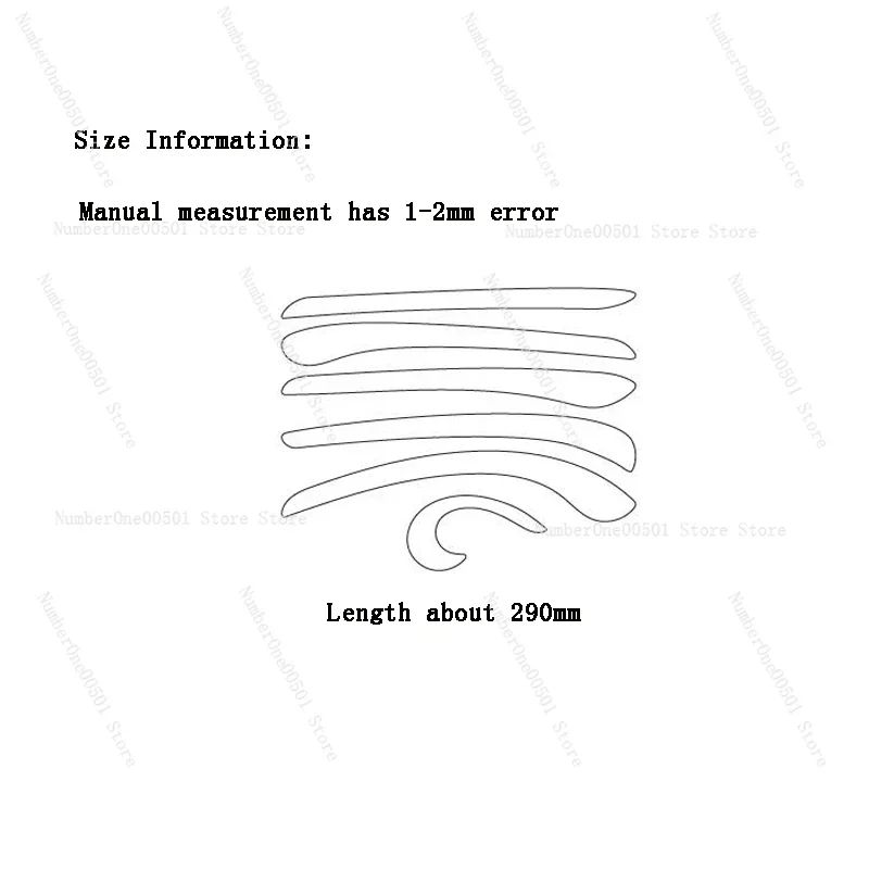 Nattools custom master ruler ship curve board cloud ruler illustration curve template