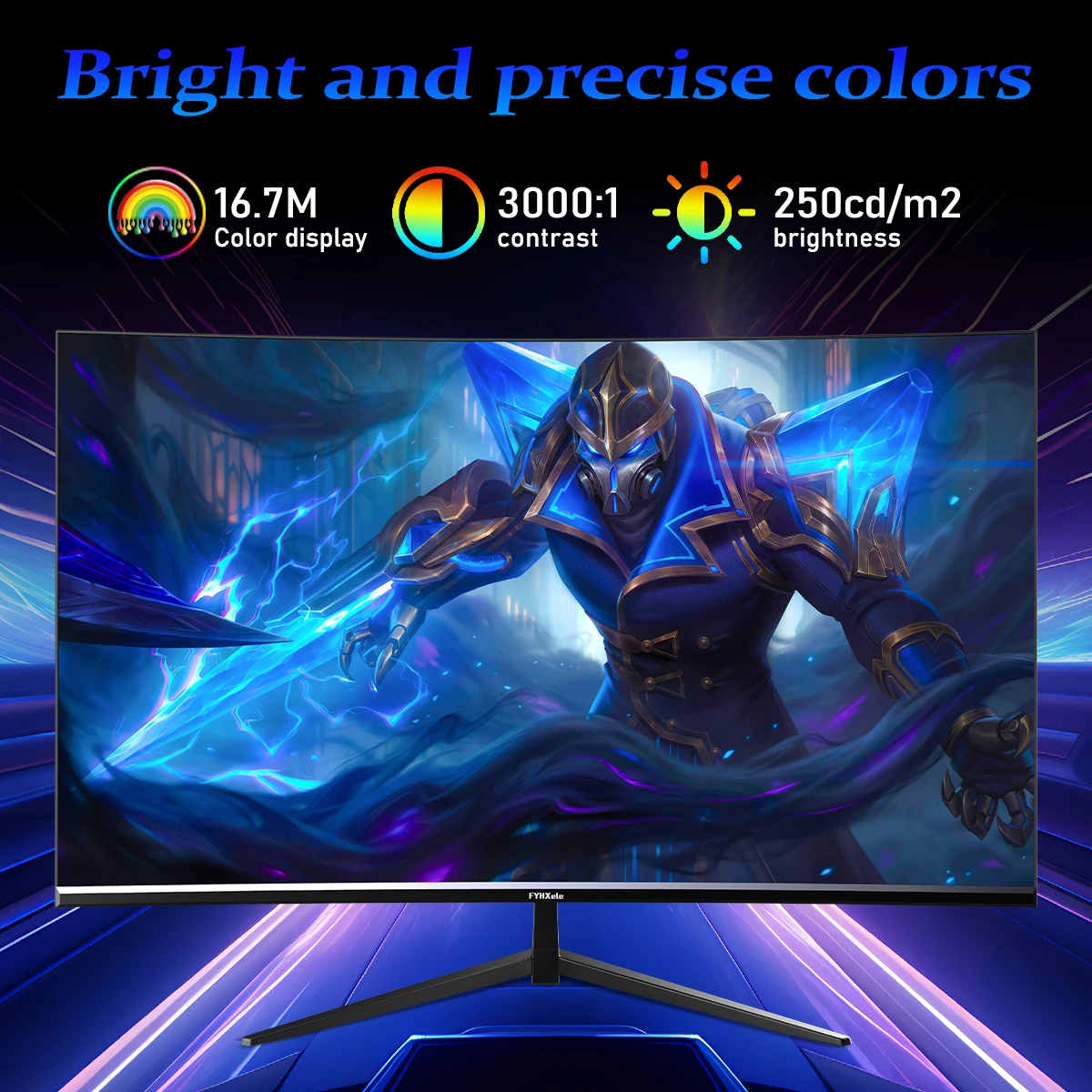 FYHXele 32 Inch Curved Monitor 180Hz 1ms Desktop PC LCD FHD Computer Display Gaming VA Panel Screen 1080P Desktop Display view 4