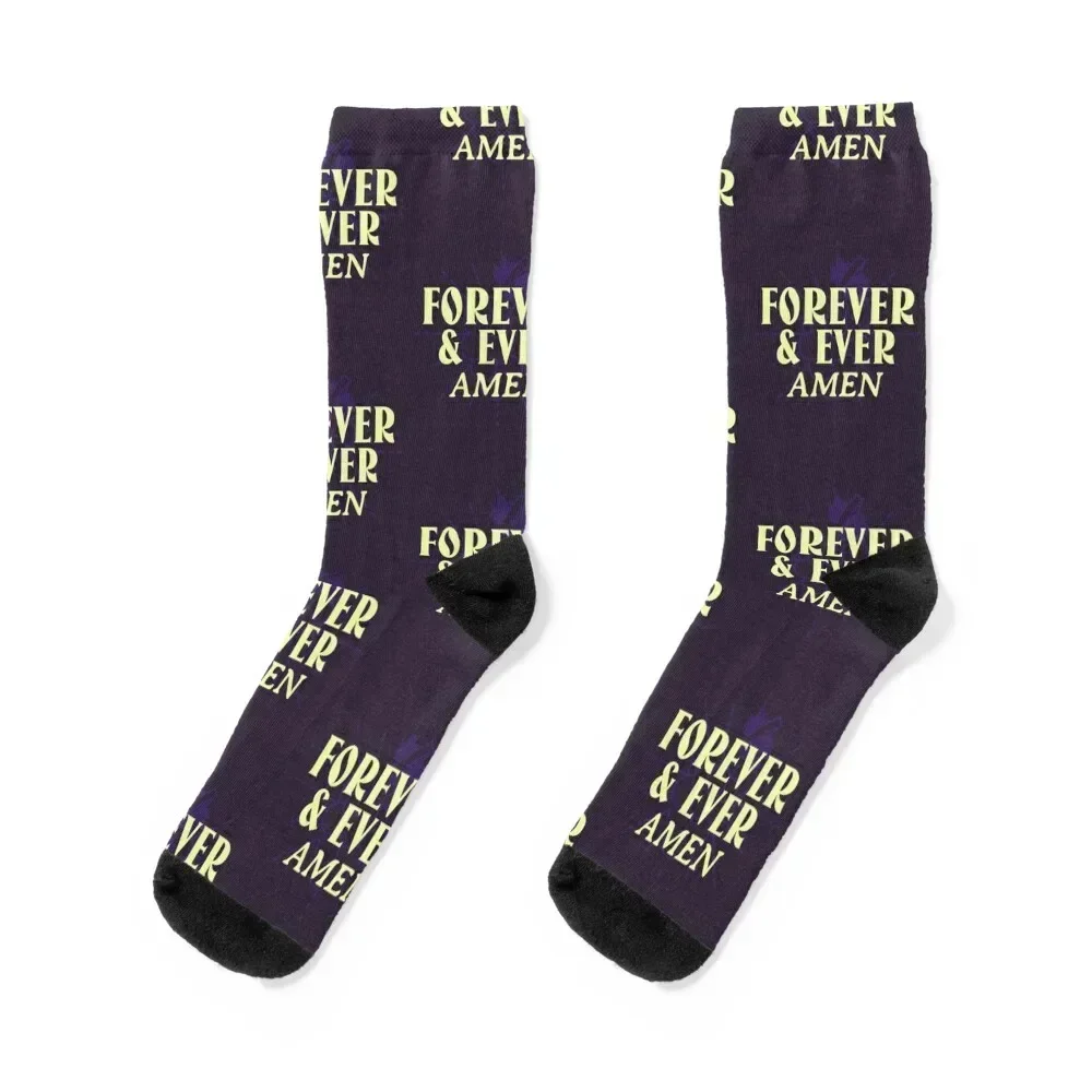 

Forever and Ever Amen Socks Argentina cool moving stockings Socks Women's Men's