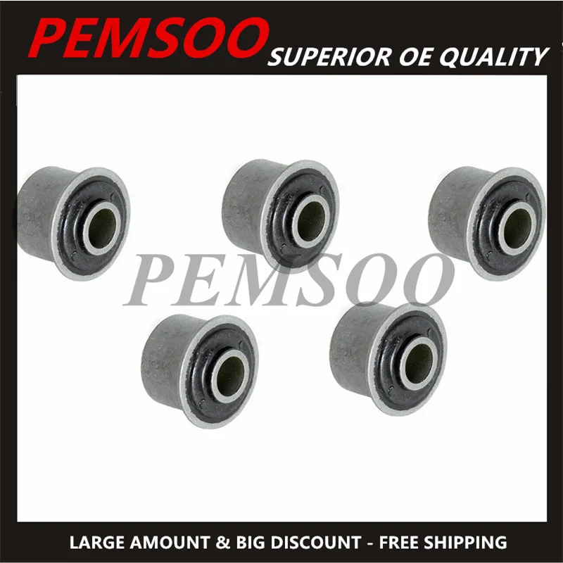 5PCS Rubber Pedal and Steering Bushing 6665701 For Bobcat Skid Steer Loader 463 530 533 T180 T190 T200 T250 T300 T320 T550 T590