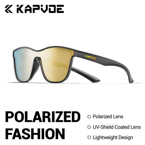 Kapvoe gafas polarizadas para deportes de carretera y maratón al aire libre, gafas de ciclismo para hombres y mujeres, gafas de sol para ciclismo UV400, gafas para correr